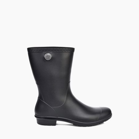 UGG Sienna Matte - Gummistøvler Dame - Svart (NO-W312)